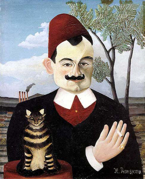 Man and Cat